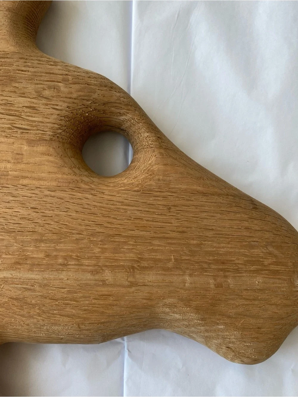 Primitive Wooden Horse Head Cutting Board - Natural Brown 13x13 inches